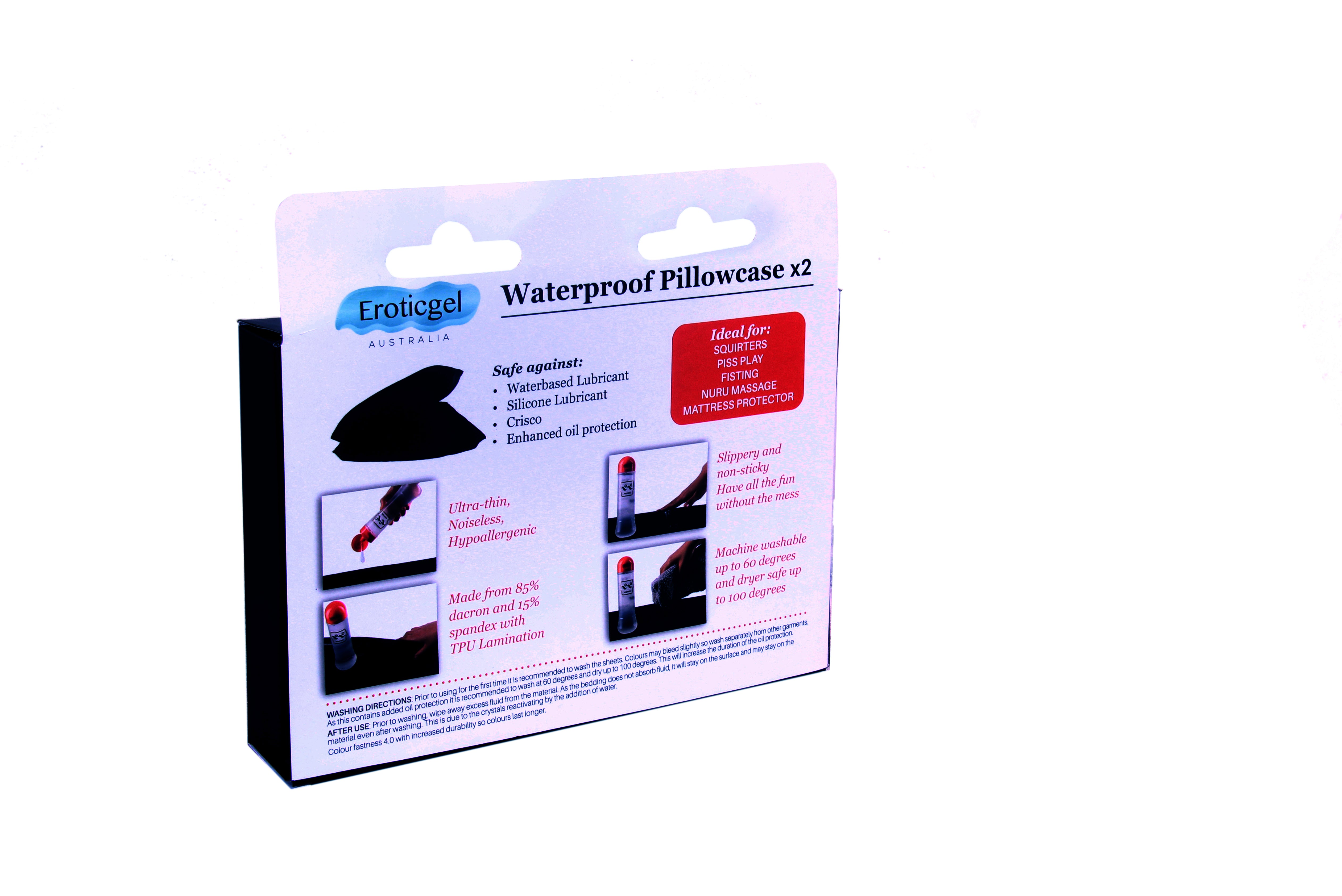 Waterproof pillowcase x 2